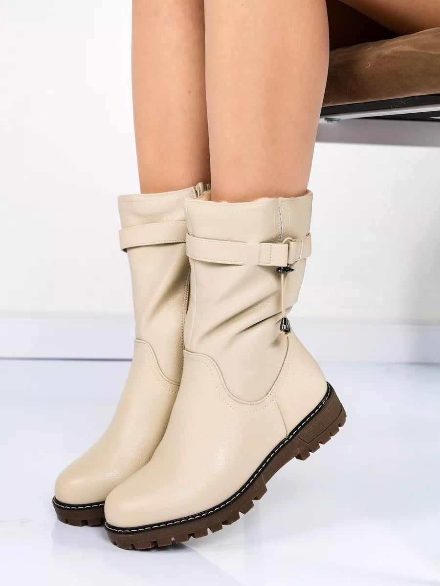 Bottes Doublure Polaire Luxe™ - Élégance et Protection Contre le Froid